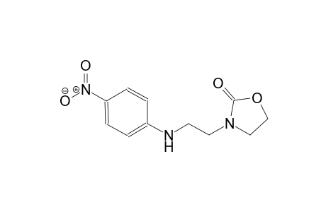Oxazolidin-2-one, 3-[2-(4-nitrophenylamino)ethyl]-