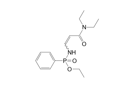 (E,Z)-P-Ethoxy-P-phenyl-N-(N,N-diethylacrylamide)phosphonamide
