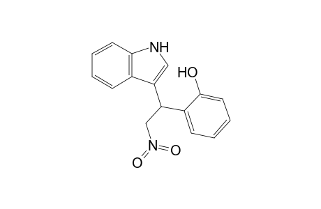 2-(1-(1H-Indol-3-yl)-2-nitroethyl) phenol