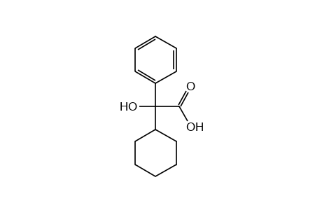 (+-)-Cyclohexylphenylglycolic acid