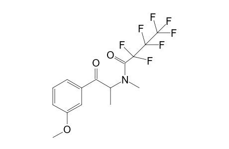 2,2,3,3,4,4,4-heptafluoro-N-(1-(3-methoxyphenyl)-1-oxopropan-2-yl)-N-methylbutanamide