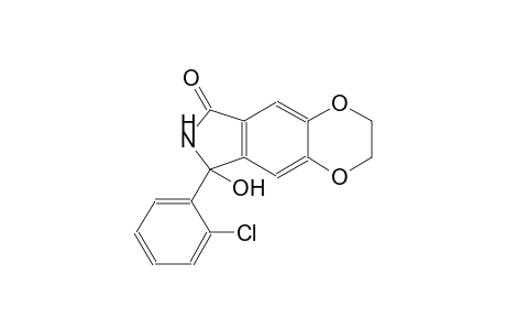 6H-[1,4]dioxino[2,3-f]isoindol-6-one, 8-(2-chlorophenyl)-2,3,7,8-tetrahydro-8-hydroxy-