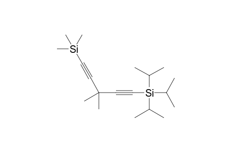 3,3-Dimethyl-1-triisopropylsily-5-trimethylsilyl-1,4-pentadiyne