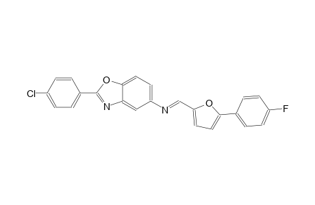 2-(4-chlorophenyl)-N-{(E)-[5-(4-fluorophenyl)-2-furyl]methylidene}-1,3-benzoxazol-5-amine