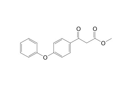(p-phenoxybenzoyl)acetic acid, methyl ester