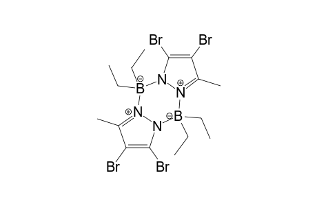 1,3,7,9,2,8-Pyrazabole, 4,5,10,11-tetrabromo-2,2,8,8-tetraethyl-6,12-dimethyl-