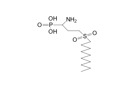 3-DECYLSULPHONYL-1-AMINOPROPYLPHOSPHONIC ACID