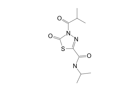 3-ISOBUTANOYL-5-ISOBUTANOYLAMINO-1,3,4-THIAZOLIN-2-ONE