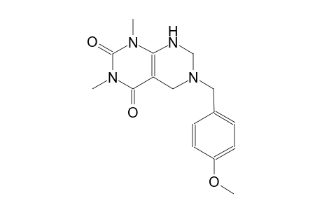 6-(4-methoxybenzyl)-1,3-dimethyl-5,6,7,8-tetrahydropyrimido[4,5-d]pyrimidine-2,4(1H,3H)-dione