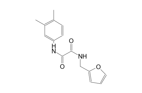 N~1~-(3,4-dimethylphenyl)-N~2~-(2-furylmethyl)ethanediamide