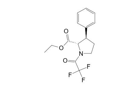 N-trifluoroacetyl 3-phenyl-(S)-proline trans-ethyl ester