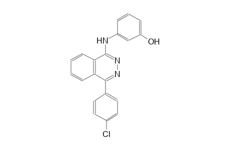 3-{[4-(4-chlorophenyl)-1-phthalazinyl]amino}phenol