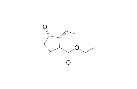 .alpha.-Ethylidene-.beta.-(ethoxycarbonyl)cyclopentanone