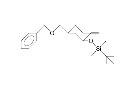 cis-2-(T-Butyl-dimethyl-siloxy)-4-(benzyloxy-methyl)-1-methylidene-cyclohexane