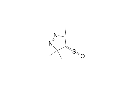 4H-Pyrazole-4-thione, 3,5-dihydro-3,3,5,5-tetramethyl-, S-oxide