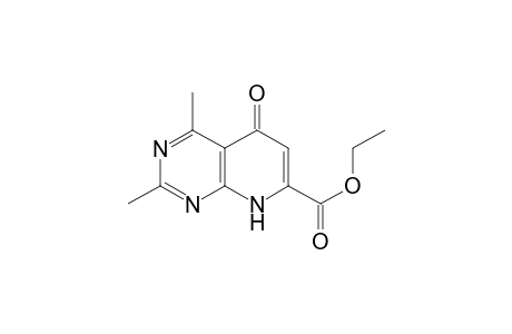 Pyrido[2,3-d]pyrimidine-7-carboxylic acid, 5,8-dihydro-2,4-dimethyl-5-oxo-, ethyl ester