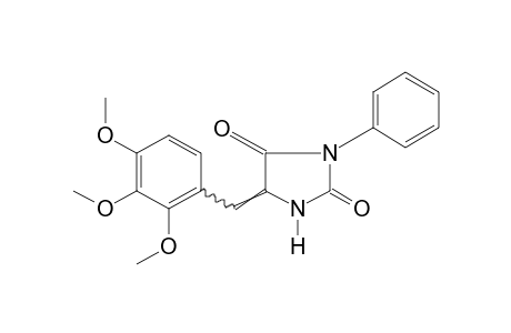 3-PHENYL-5-(2,3,4-TRIMETHOXYBENZYLIDENE)HYDANTOIN