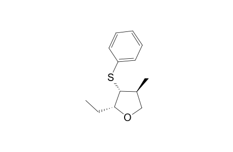 (2R,3R,4S)-2-ethyl-4-methyl-3-(phenylthio)oxolane