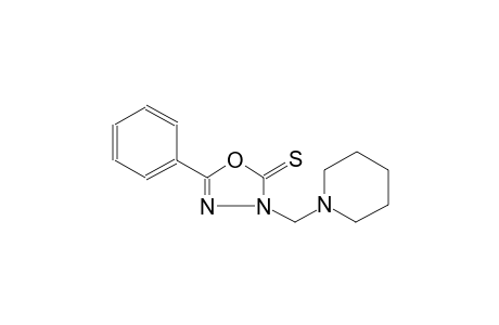 5-phenyl-3-(1-piperidinylmethyl)-1,3,4-oxadiazole-2(3H)-thione