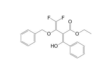 Ethyl 4,4-Difluoro-3-benzyloxy-2-(hydroxyphenylmethylene)-3-butenoate