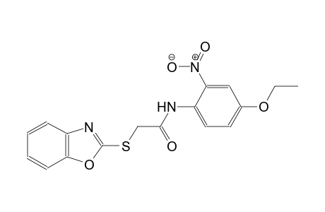 2-(1,3-benzoxazol-2-ylsulfanyl)-N-(4-ethoxy-2-nitrophenyl)acetamide