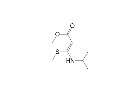 Methyl 3-(Isopropylamino)-3-(meththio)prop-2-enoate