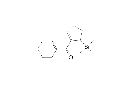 Methanone, 1-cyclohexen-1-yl[5-(trimethylsilyl)-1-cyclopenten-1-yl]-