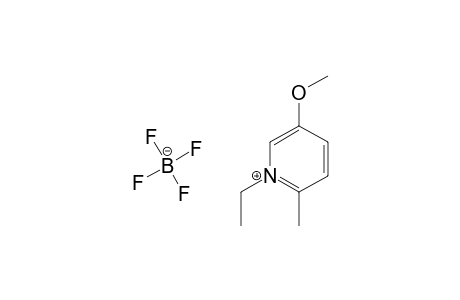 5-Methoxy-1-ethyl-2-methylpyridinium tetrafluorofluoroborate