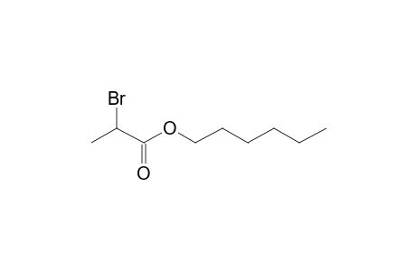 2- Bromopropionic acid, hexyl ester