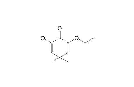 2-ethoxy-6-hydroxy-4,4-dimethylcyclohexa-2,5-dien-1-one