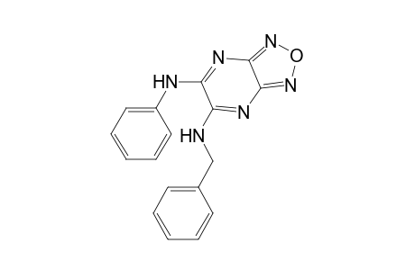 Furazano[3,4-b]pyrazine, 5-benzylamino-6-phenylamino-