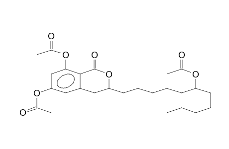 1H-2-BENZOPYRAN-1-ONE, 6,8-BIS(ACETYLOXY)-3-[6-(ACETYLOXY)UNDECYL]-3,4-DIHYDRO-