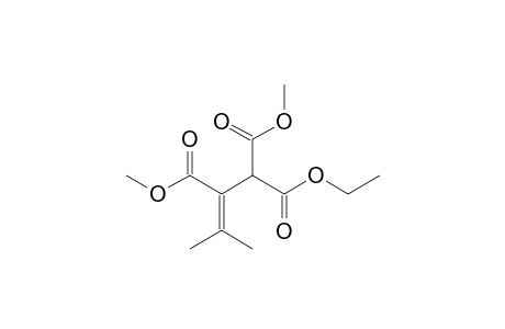 Dimethyl 3-isopropylidene-2-ethoxycarbonylbutanedioate