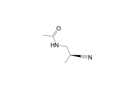 N-[(2S)-2-cyanopropyl]acetamide