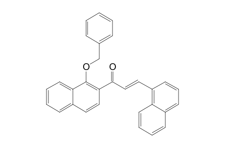 (2E)-1-[1-(Benzyloxy)-2-naphthyl]-3-(1-naphthyl)-2-propen-1-one