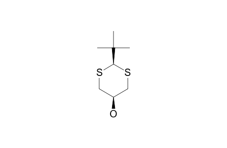 cis-2-(1,1-Dimethylethyl)-1,3-dithian-5-ol