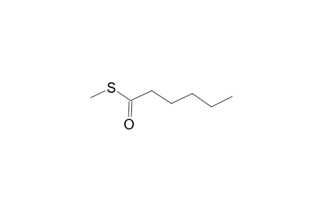 Hexanethioic acid, S-methyl ester
