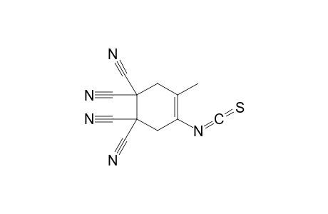 4-Isothiocyanato-5-methylcyclohex-4-ene-1,1,2,2-tetracarbonitrile