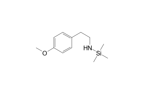 N-(trimethylsilyl)-p-methoxyphenylethylamine