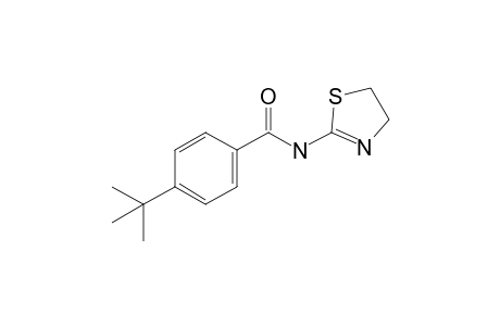 p-tert-butyl-N-(2-thiazolin-2-yl)benzamide