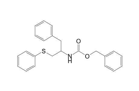 (1-Benzyl-2-phenylsulfanyl-ethyl)-carbamic acid benzyl ester