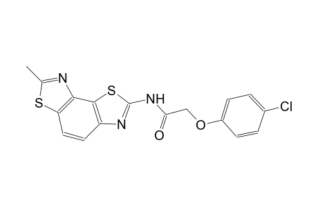 2-(4-chlorophenoxy)-N-(7-methylbenzo[1,2-d:3,4-d']bis(thiazole)-2-yl)acetamide