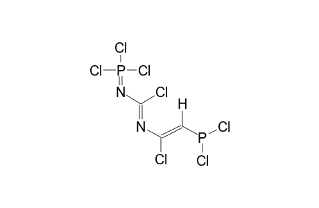 1-TRICHLOROPHOSPHAZO-4-DICHLOROPHOSPHINO-1,3-DICHLORO-2-AZA-1,3-BUTADIENE