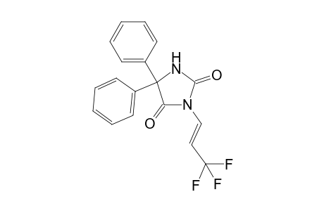 (E)-5,5-Diphenyl-3-(3,3,3-trifluoroprop-1-en-1-yl)imidazolidine-2,4-dione