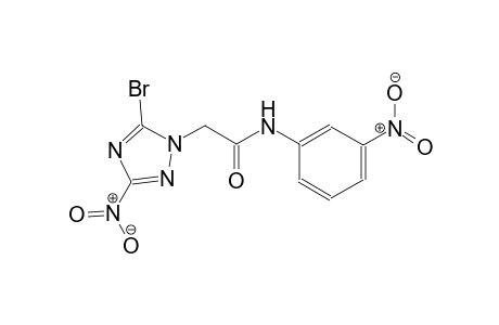 2-(5-Bromo-3-nitro-[1,2,4]triazol-1-yl)-N-(3-nitro-phenyl)-acetamide