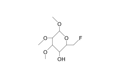 Methyl-6-deoxy-2,3-di-O-methyl-6-fluoro.alpha.-D-mannopyranosid
