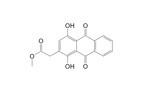 2-(1,4-dihydroxy-9,10-diketo-2-anthryl)acetic acid methyl ester
