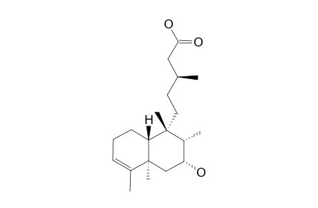 (13S)-ENT-7-BETA-HYDROXY-3-CLERODEN-15-OIC-ACID