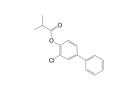 4-Hydroxy-3-chlorobiphenyl, 2-methylpropionate