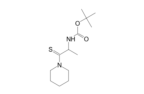 Carbamic acid, N-[1-methyl-2-(1-piperidyl)-2-thioxoethyl]-, 1,1-dimethylethyl ester